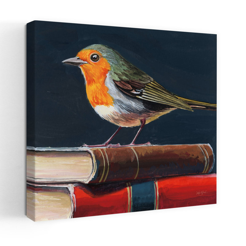 Academia Bird Study Contemporary Art, 36" H x 36" W