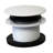 12" & 4" Sch. 40 PVC Tip-Toe Bathtub Leg Drain with No-Hole Overflow-37012008