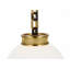 Bellamy 1 Light Statement Chain 16" Globe Chandelier-19132837-19132838