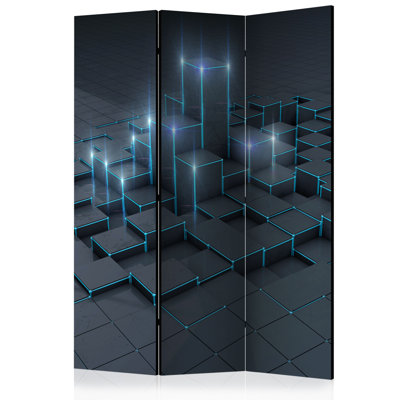 Badillo Solid Wood Folding Room Divider