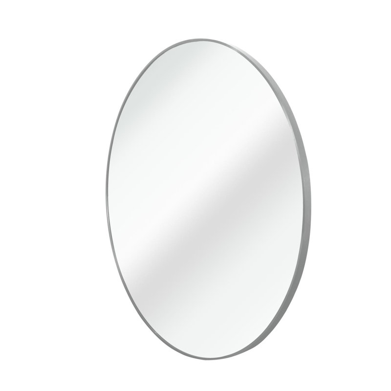 Miroir de salle de bain 42 po, Argent argent