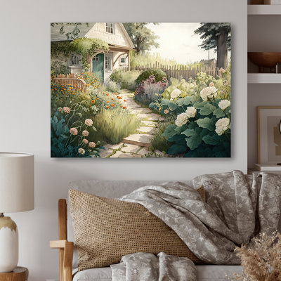 «Fresh Garden At The Country III», reproduction sur toile