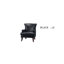 Fauteuil à oreilles en cuir 29,2 po Aviles-2105344367