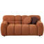 Applauded Brown Boucle 2 Seater , Stylish And Comfortable Living 2 Meets People's Taste For Comfort Style