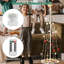 The Holiday Aisle® 3 Ft Christmas Cone Tree LED Light Battery 8 Modes Remote Timer LED String Lights Home Garden Indoor Child Gift