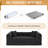 63" Boneless Corduroy Sleeper Sofa Bed, Modular Futon Couch, Compression Foam Sofa with 2 Pillows, No Assembly Required-76797014-79693598