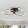Eylana 3-Light LED Semi Flush Mount with Remote Control