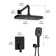 Ancoats 12" Wall Mounted Pressure-Balanced Complete Shower System with 3-Function Handheld Spray