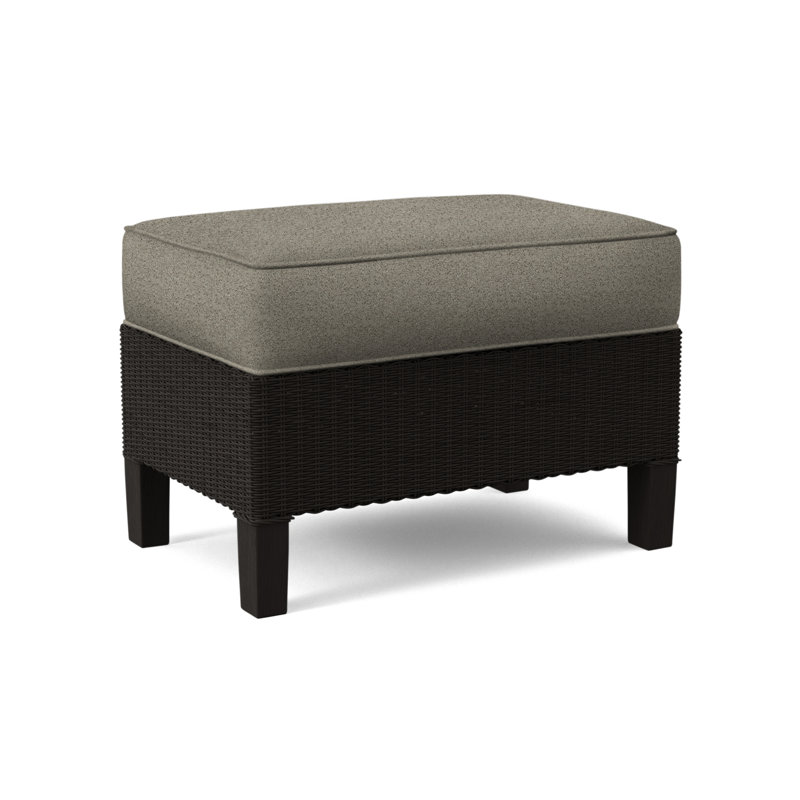 Gibraltar Ottoman, Gray Sugar Performance; 0863-84, Antique Black