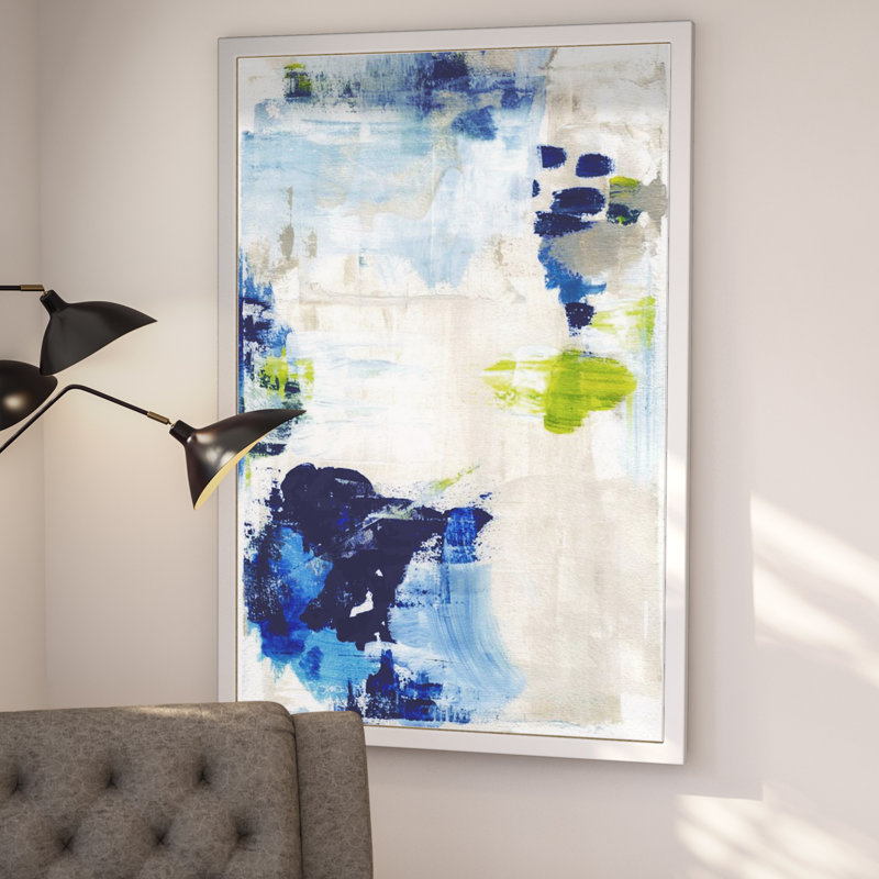 Abstract Perks - Shadowbox, reproduction d'impression sur papier, H 37,5 po x l 25,5 po x P 1 po