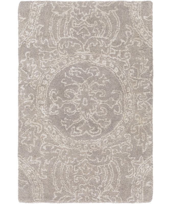 Alivia Damask Indoor Rug, Rectangle 2' x 3'