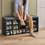 Banc de rangement pour chaussures 15 paires Jurina-231430293