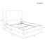 Lit tapissier standard en coton Marquise-1264077296-1264077285
