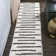 Colline Berber Stripe Shag White/Gray Rug