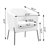 Bihter Boucle Barrel Chair-93464986
