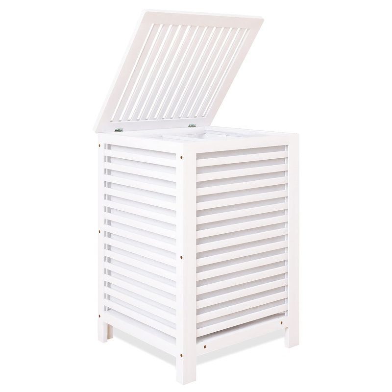 Laundry Hamper, White