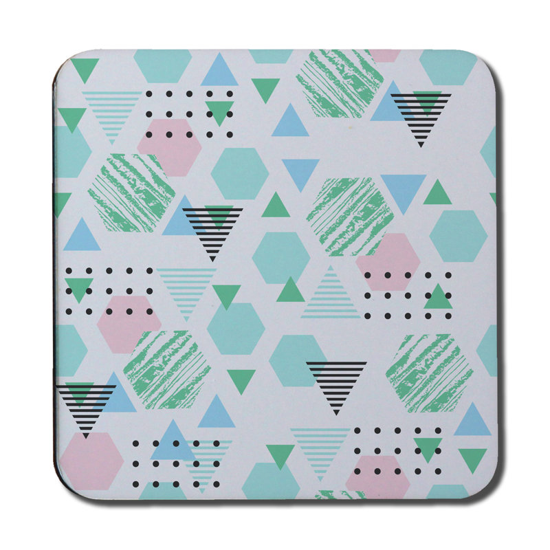 Square 6 Piece Coaster Set