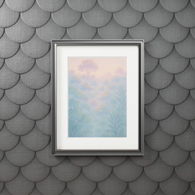Clinger 1 Piece Single Picture Frame Wall Art
