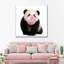Impression sur toile Bubble Gum Baby Panda-918308602