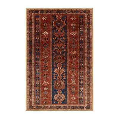 Tapis brun lavable à la machine