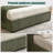 Upholstered Platform Bed with Rolling Storage Drawers, Tall Padded Headboard-1413444787-1413363649