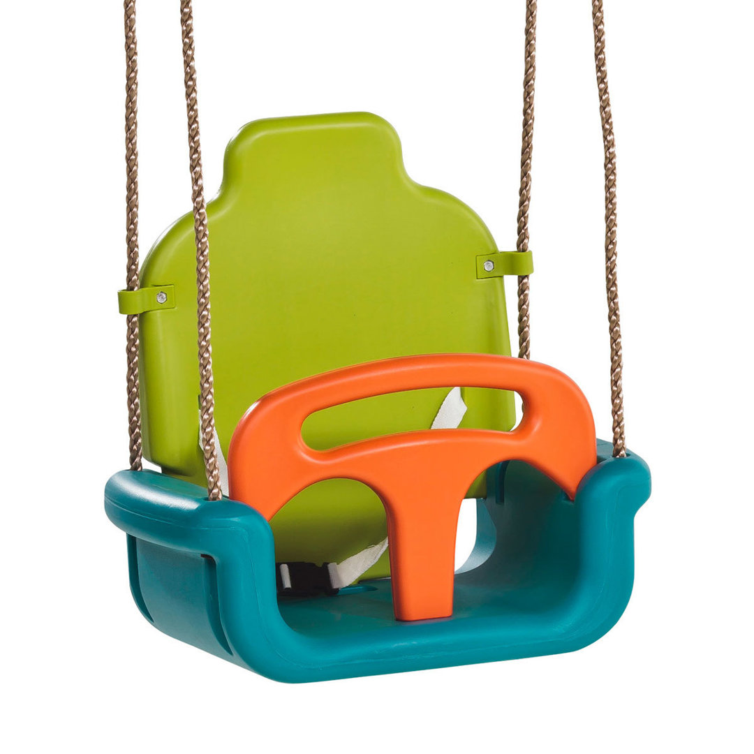 Freeport Park Plastic / Acrylic Bucket Swing Swing Seat with Chains