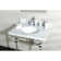 Templeton 33" Tall Oval Console Bathroom Sink with Overflow