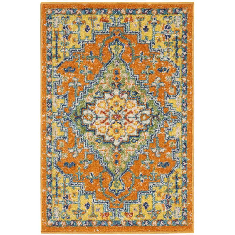 Mihhail Oriental Indoor Rug, Rectangle 2' x 3'