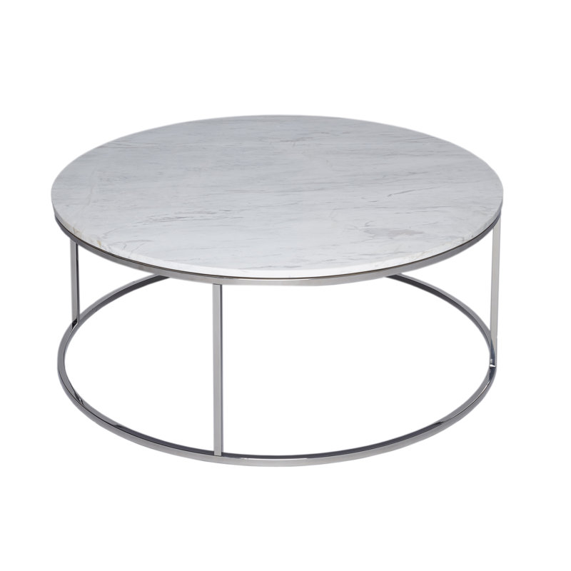 Licata Sled Coffee Table, 39.6 cm H x 100 cm W x 100 cm D, Black / Black