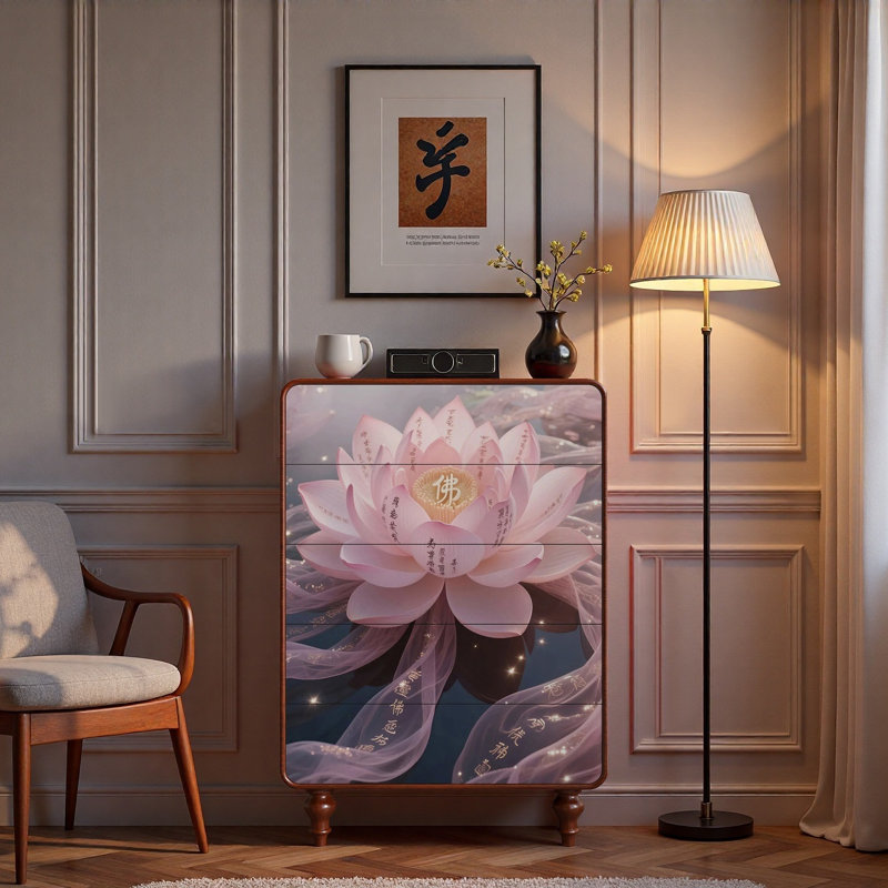 Armoire de rangement à cinq tiroirs