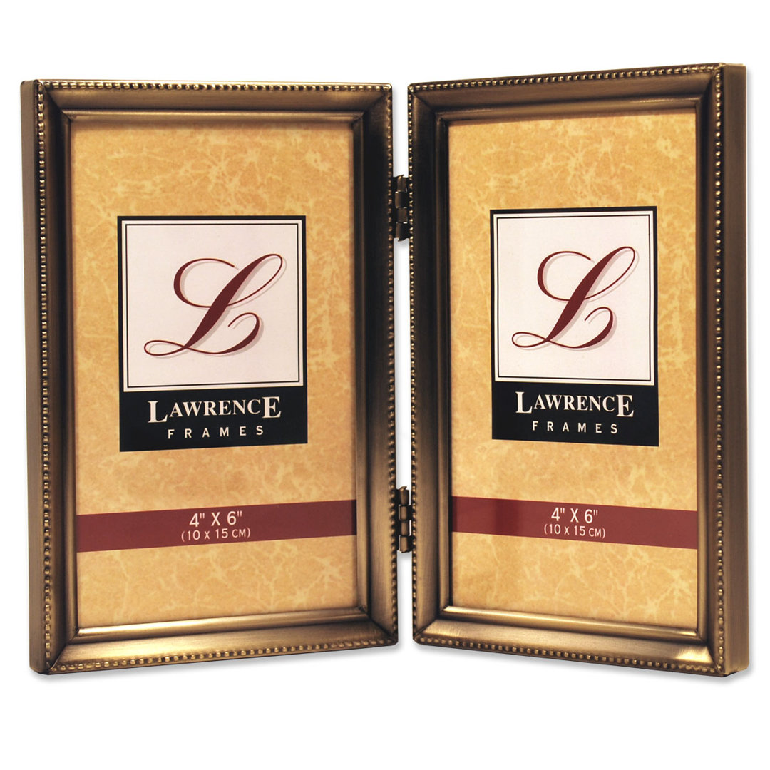 Louis Brass Metal Matte Picture Frame Charlton Home®