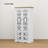66.1" H 2 Drawers Dining Cabinet With Openwork Pattern