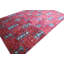 Rumi Abstract Hand-Knotted Silk Purple/Sangria/Gray/Cream Area Rug-49207563