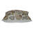 Parkland Collection Cassidy White Throw Pillow