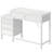 51'' Computer Desk with 5 Drawers and Printer Stand-118662958