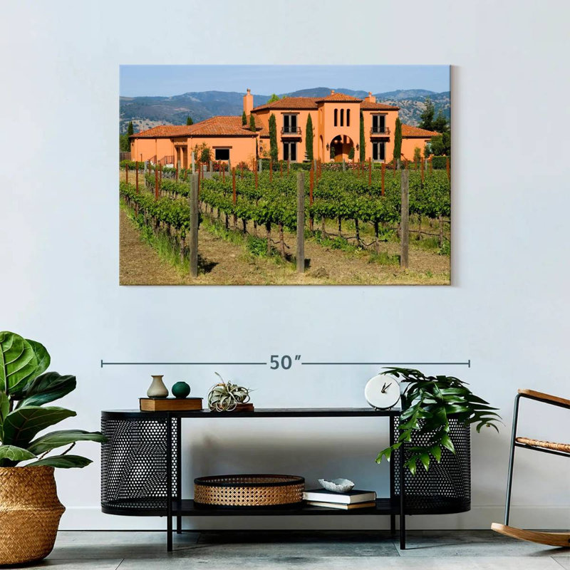Alvord Winery At Sunset, H 30 po x l 45 po