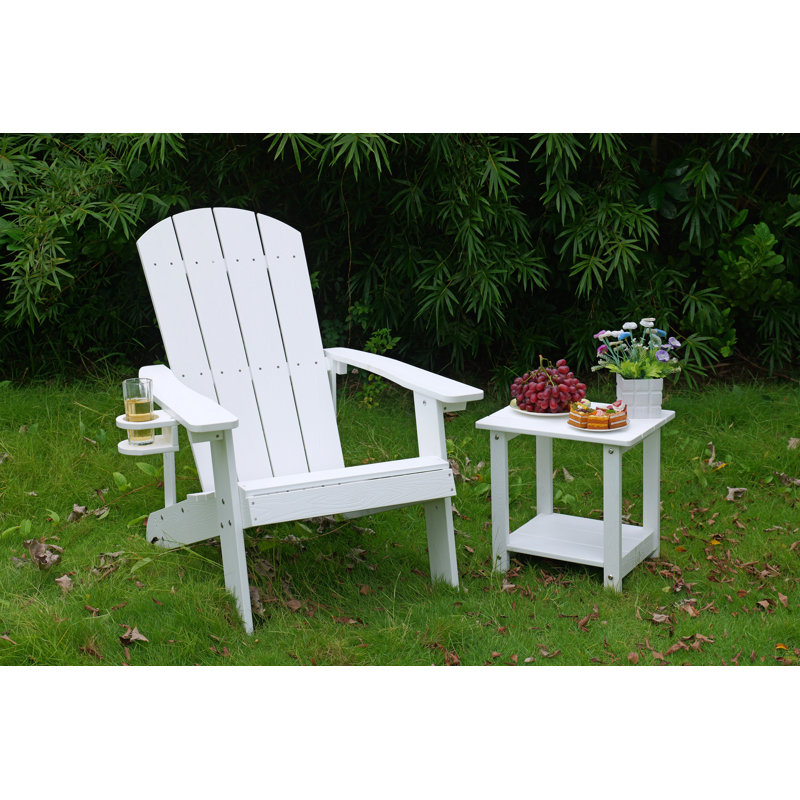 Chaises longues d'extérieur 2 pièces 2 pièces, Blanc