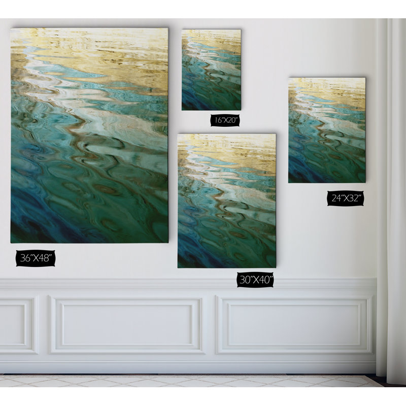 «Ethereal Lake», reproduction d'impression sur toile, H 36 po x l 48 po x P 1,5 po