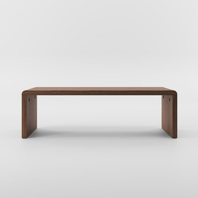 Sectionals Table, MDF, Walnut Veneer,Sofa Accessories