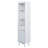 Modern Tall Storage Cabinet with Adjustable Shelves and Drawer-1973526844