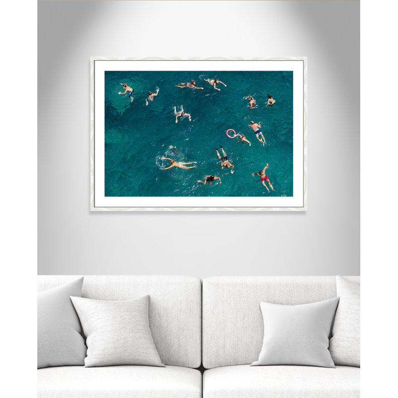 Norvell Tonti - reproduction de photo, Papier avec cadre en bois blanc, H 29,5 po x l 41,5 po x P 0,75 po