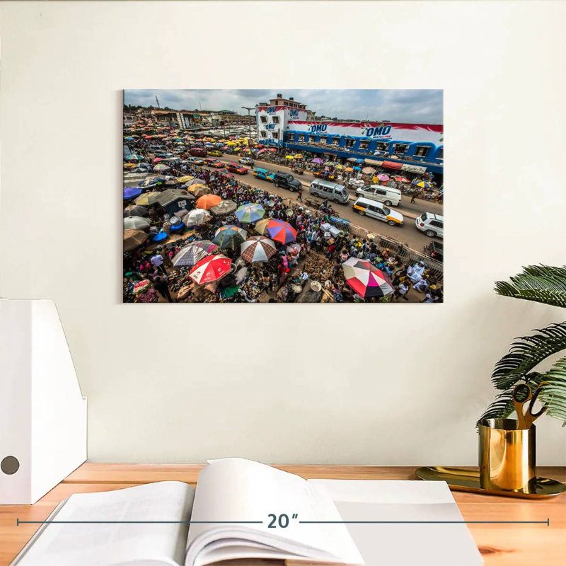 Ravi Kejetia Market Afrique, H 8 po x l 12 po