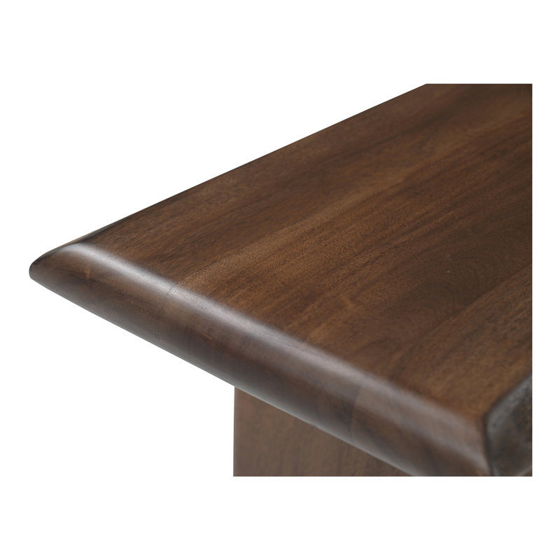 Lila Dining Bench Large Brown, 18" H x 69" W x 17" D