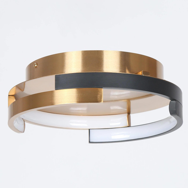 Kissey 2 - Light 12 Unique/Statement Modern Linear Flush Mount