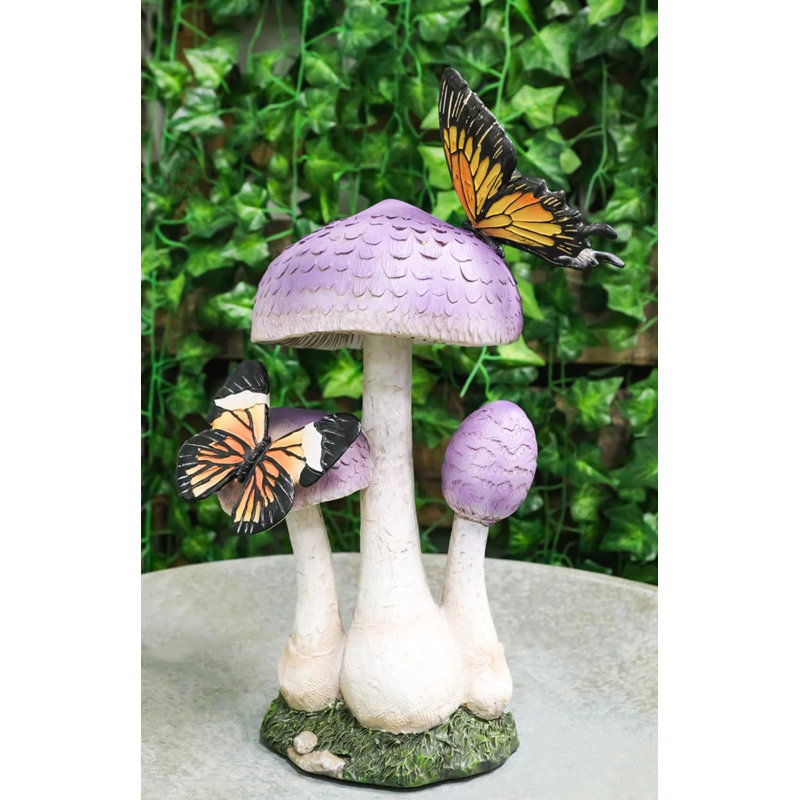 Figurine de papillons monarques Enchanted Fairy Garden