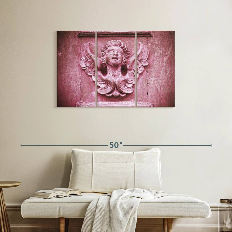 Leisha Angel Sculpture, 24" H x 38" W