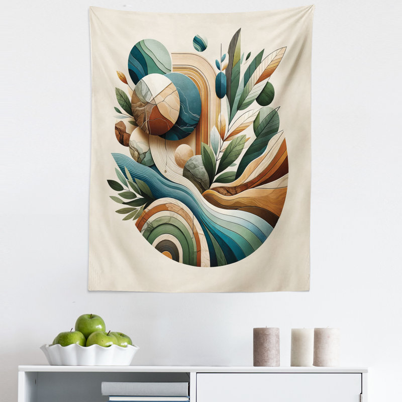 Tapisserie en microfibre, H 28 po x l 23 po