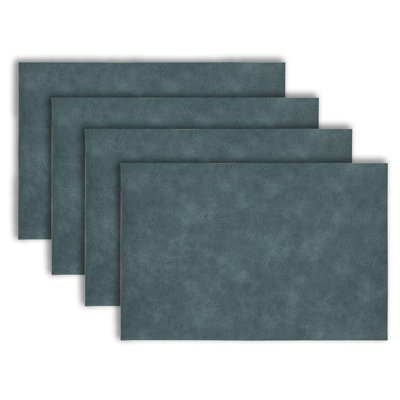 Placemats Set Of 4 12" X 18" Heat-Resistant Table Mats For Dining Table Set For 4 Kitchen & Dining Room Decor Farmhouse, Boho, & Modern Style Easy To Clean, Durable & Stylish Table Decor