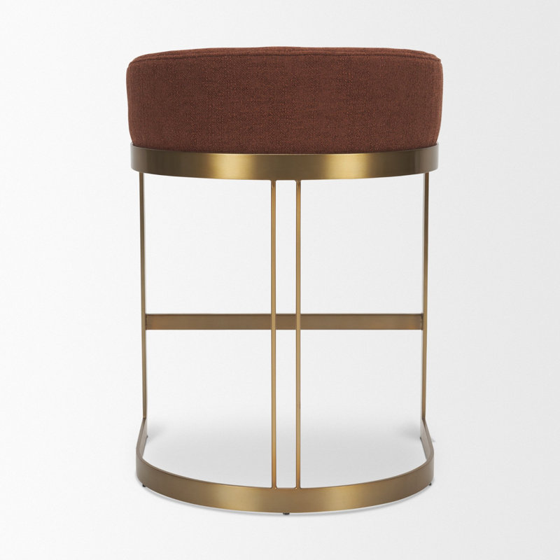 Tabouret de comptoir Bradley II Rhine 300, Red