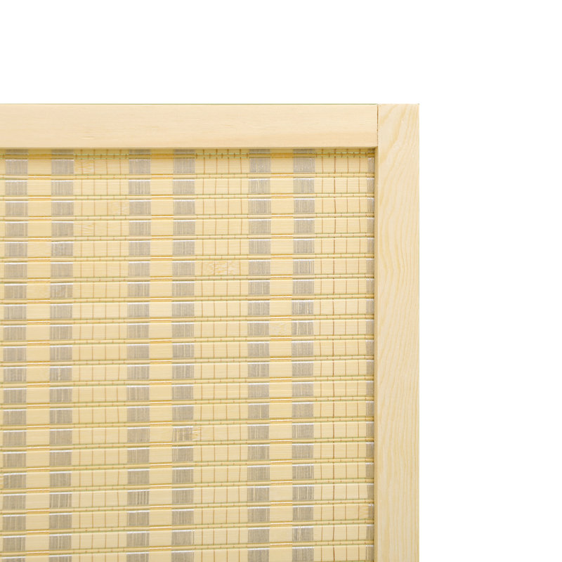 Cloison pliante en bambou Hammondale, Naturel, H 70,9 po x l 70,9 po x P 0,6 po